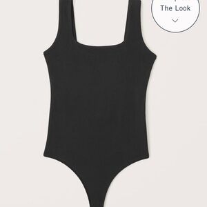 Abercrombie Square Neck Bodysuit